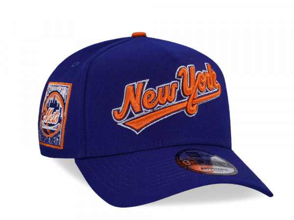 New Era New York Mets 25th Anniversary Color Flip Edition 9Forty A Frame Snapback Cap