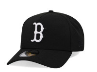 New Era Boston Red Sox Black Classic Edition 9Forty A Frame Snapback Cap