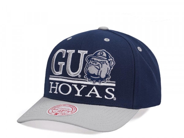 Mitchell & Ness Georgetown University Hoyas Pro Crown Fit Snapback Cap