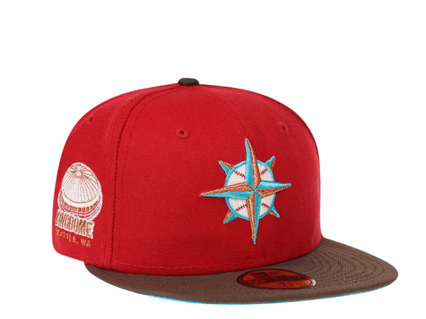 New Era Seattle Mariners Kingdome Copper Two Tone Edition 59Fifty Fitted Cap