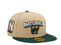 New Era Northwest Arkansas Naturals Vegas Gold Two Tone Edition 59Fifty Fitted Cap