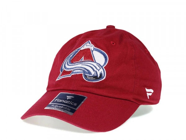 Fanatics Colorado Avalanche Primary Logo Adjustable Strapback Cap