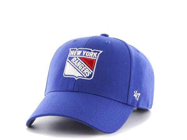 47brand New York Rangers Classic Curved Snapback Cap
