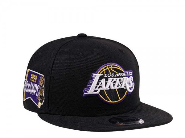 New Era Los Angeles Lakers Champs Logo Details Edition 9Fifty Snapback Cap