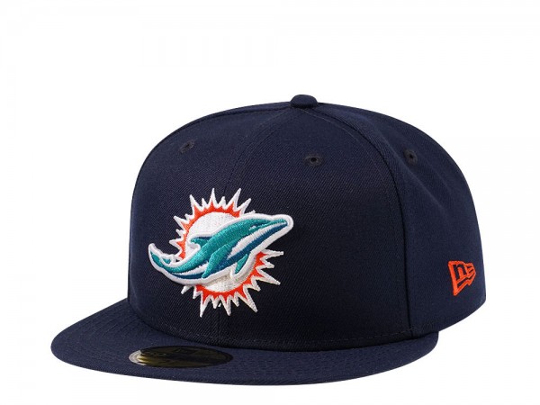 New Era Miami Dolphins Navy Prime Edition 59Fifty Fitted Cap