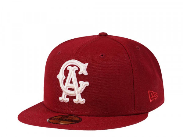 New Era California Angels Smooth Red Candy Edition 59Fifty Fitted Cap
