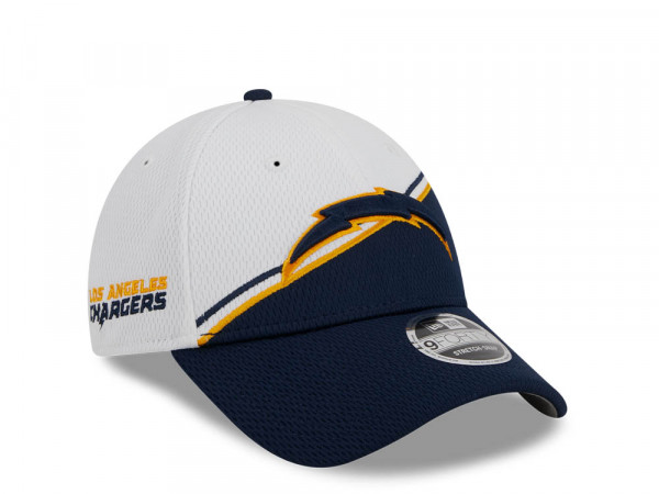 New Era Los Angeles Chargers NFL Sideline 2023 Navy White  9Forty Snapback Cap