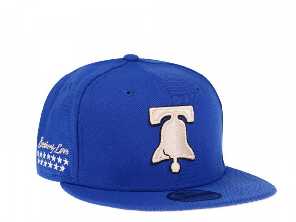 New Era Philadelphia 76ers Liberty Blue Edition 9Fifty Snapback Cap