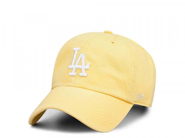 47Brand Los Angeles Dodgers Maize Clean Up Strapback Cap