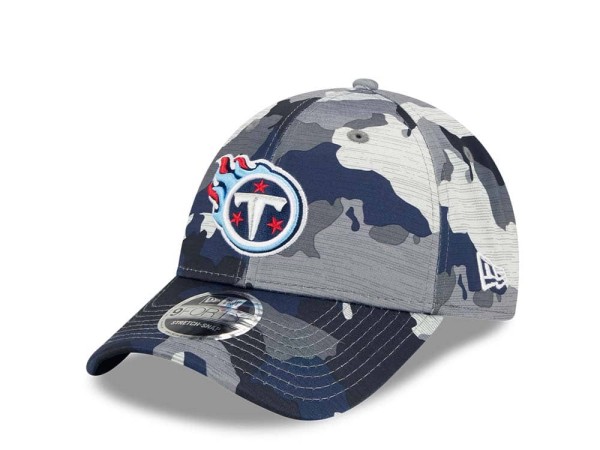 New Era Tennessee Titans NFL Training Camp 22 Camo 9Forty Stretch Snapback Cap