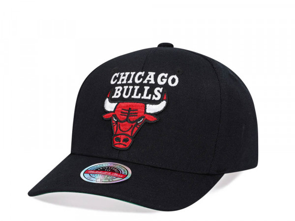 Mitchell & Ness Chicago Bulls High Crown 6 Panel Classic Red Line Flex Snapback Cap