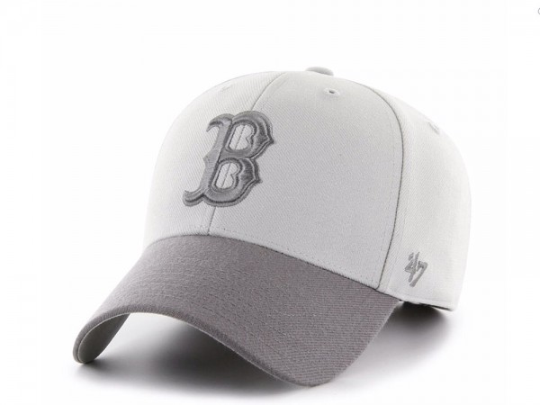 47Brand Boston Red Sox Steel Grey MVP Snapback Cap