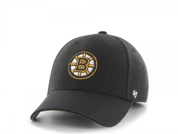 47brand Boston Bruins Mvp Curved Strapback Cap