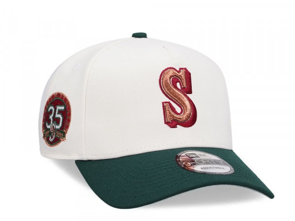 New Era Seattle Mariners 35th Anniversary Color Flip Edition 9Forty A Frame Snapback Cap