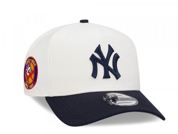 New Era New York Yankees 50th Anniversary Chrome Two Tone Edition 9Forty A Frame Snapback Cap