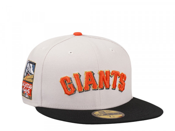 New Era San Francisco Giants All Star Game 2007 Stone Throwback Two Tone Edition 59Fifty Fitted Cap