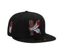 New Era Kinston Indians Black Copper Edition 59Fifty Fitted Cap