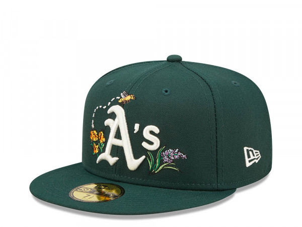 New Era Oakland Athletics Watercolorfloral Edition 59Fifty Fitted Cap