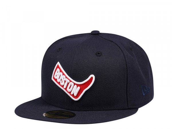 New Era Boston Red Sox Throwback Edition 59Fifty Fitted Cap
