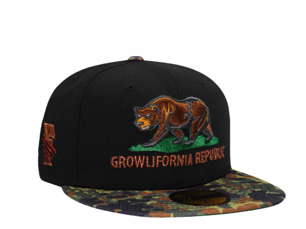 New Era Fresno Grizzlies Growlifornia Two Tone Prime Edition 59Fifty Fitted Cap