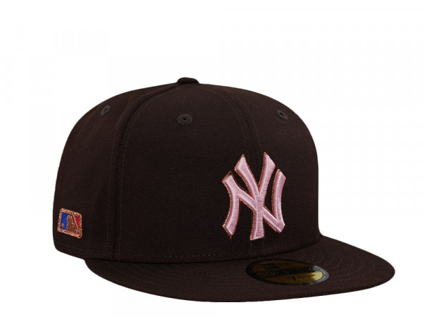 New Era New York Yankees Burnt Copper Pink Edition 59Fifty Fitted Cap