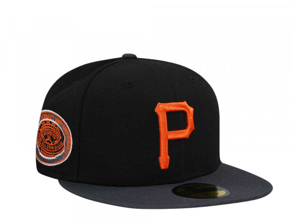 New Era Pittsburgh Pirates 100th Anniversary Black Classic Edition 59Fifty Fitted Cap