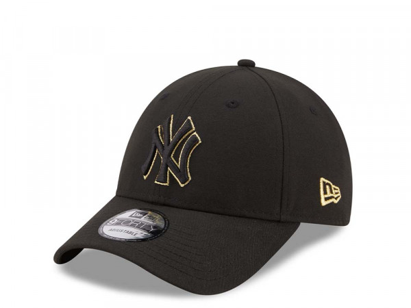 New Era New York Yankees Black and Gold 9Forty Snapback Cap