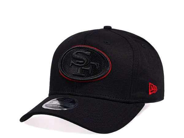 New Era San Francisco 49ers Red Pop Edition 9Fifty Stretch Snapback Cap