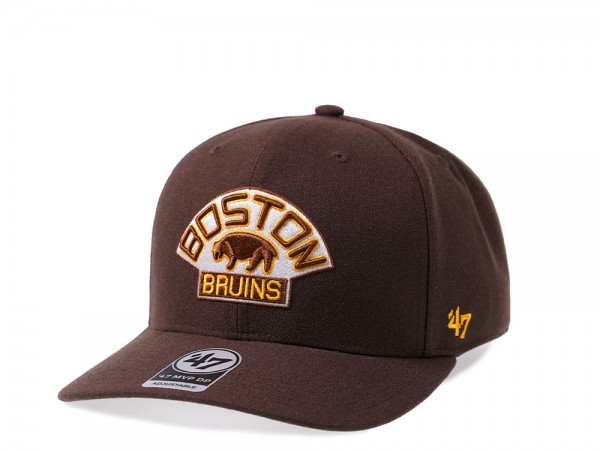 47brand Boston Bruins Vintage Edition MVP DP Snapback Cap