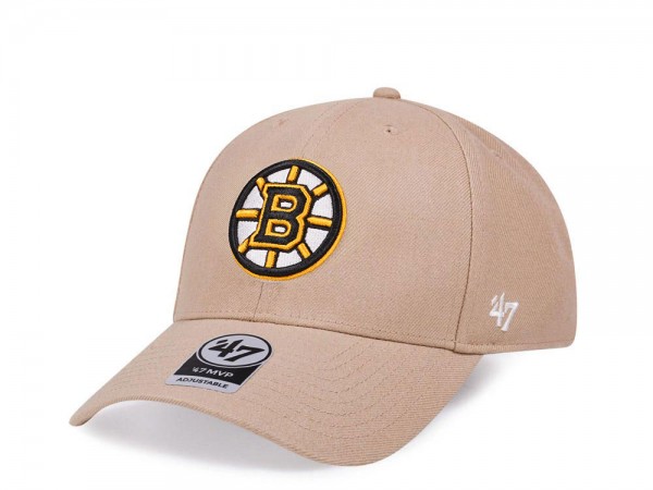 47Brand Boston Bruins Classic Wheat Snapback Cap