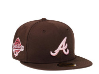 New Era Atlanta Braves World Series 1995 Strawberry Chocolate Prime Edition 59Fifty Fitted Cap