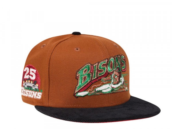 New Era Buffalo Bisons 25th Anniversary Italian Waffles Corduroy Prime Edition 59Fifty Fitted Cap