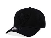 New Era Tampa Bay Buccaneers All Black Edition 9Fifty Stretch Snapback Cap