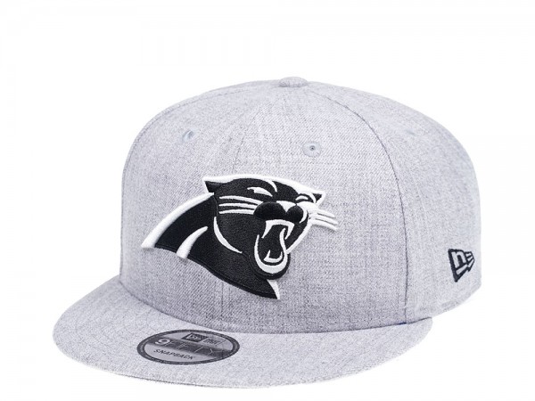 New Era Carolina Panthers Heather Grey Edition 9Fifty Snapback Cap