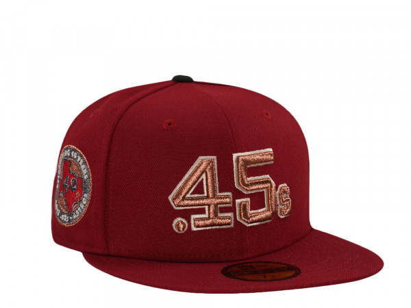 New Era Houston Colts 45s 40th Anniversary Throwback Edition 59Fifty Fitted Cap