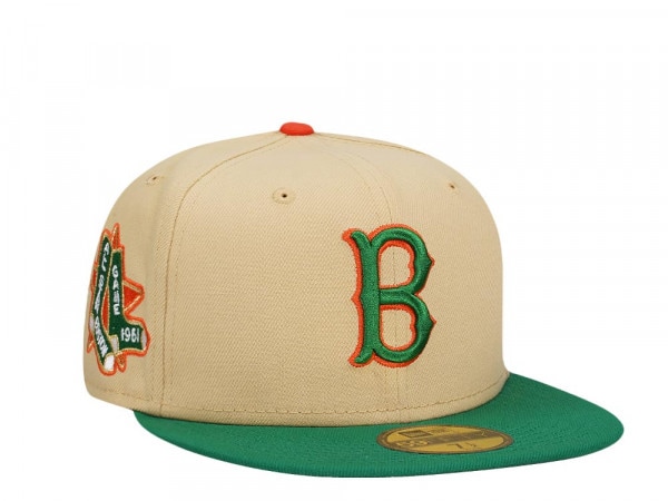 New Era Boston Red Sox All Star Game 1961 Irish Two Tone Edition 59Fifty Fitted Cap