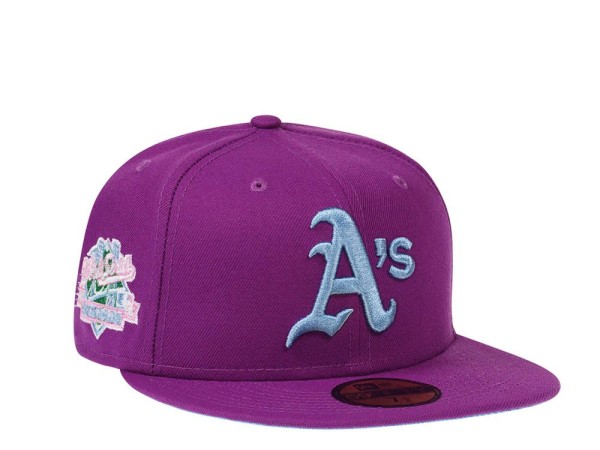 New Era Oakland Athletics World Series 1989 Grape Prime Edition 59Fifty Fitted Cap