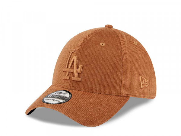 New Era Los Angeles Dodgers Brown Cord Edition 39Thirty Stretch Cap