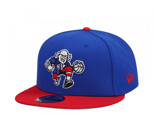 New Era Philadelphia 76ers Blue Red Two Tone Edition 9Fifty Snapback Cap