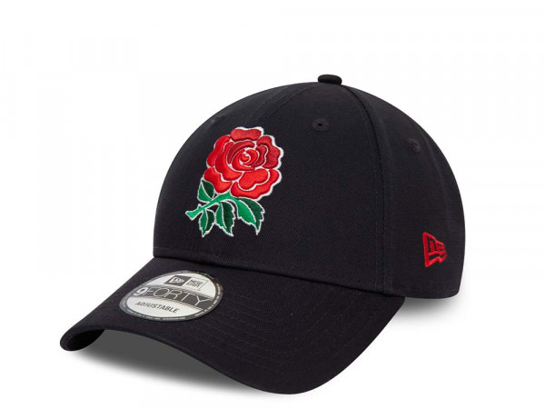 New Era England Rugby Navy 9Forty Strapback Cap