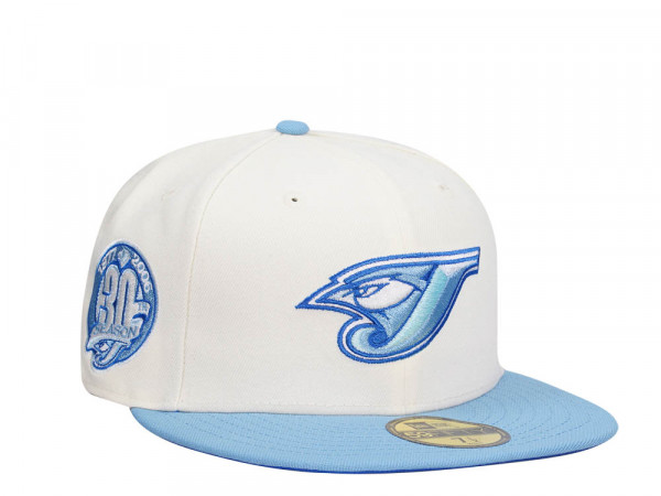 New Era Toronto Blue Jays 30th Anniversary Chrome Ice Two Tone Edition 59Fifty Fitted Cap
