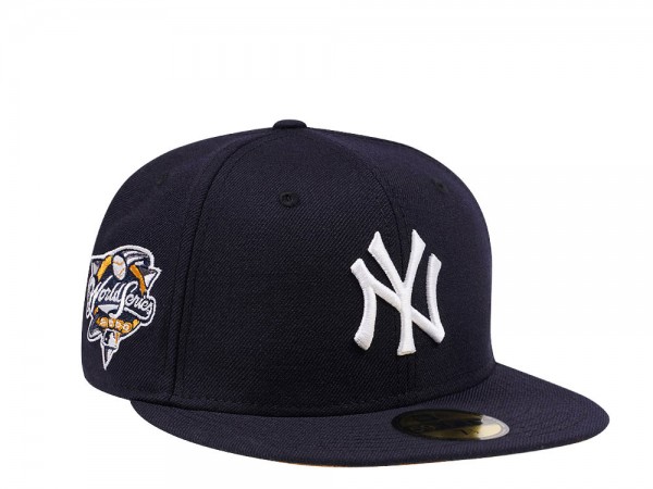 New Era New York Yankees World Series 2000 Navy and Toast Edition 59Fifty Fitted Cap