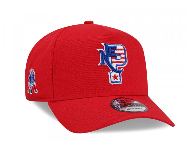 New Era New England Patriots City Originals Red A Frame 9Forty Snapback Cap