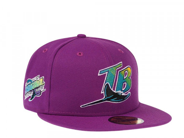 New Era Tampa Bay Rays Inaugural Season 1998 Pink Grapes Edition 59Fifty Fitted Cap