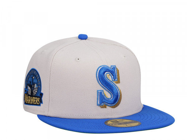New Era Seattle Mariners 30th Anniversary Stone Tundra Two Tone Edition 59Fifty Fitted Cap