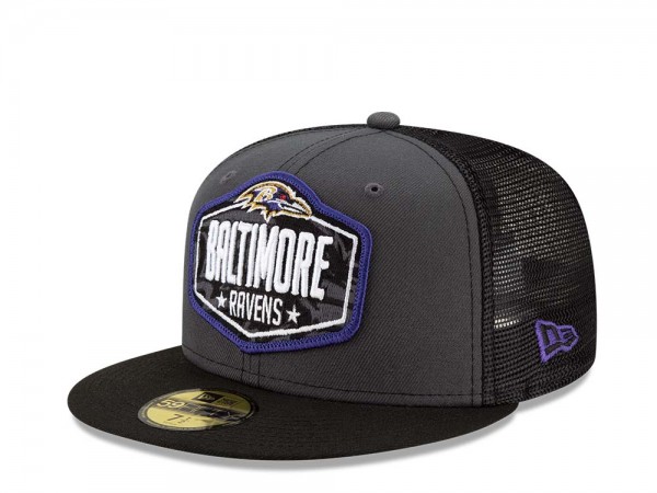 New Era Baltimore Ravens NFL Draft 21 59Fifty Fitted Cap