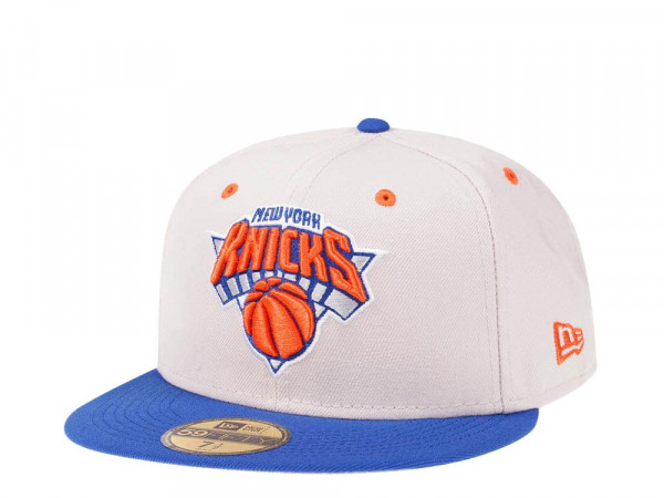 New Era New York Knicks Stone Two Tone Edition 59Fifty Fitted Cap
