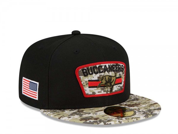 New Era Tampa Bay Buccaneers Salute to Service 21 59Fifty Fitted Cap