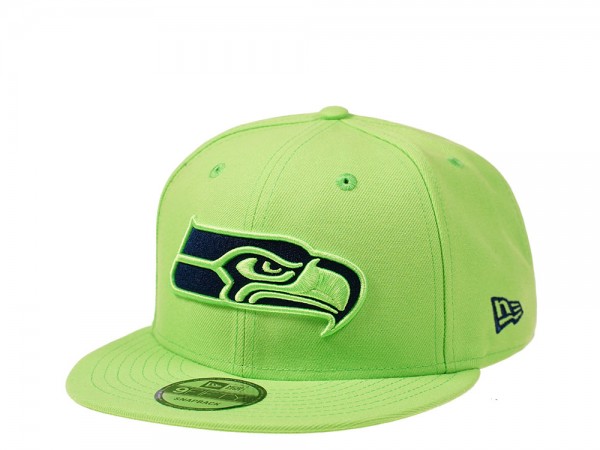 New Era Seattle Seahawks Color Rush Edition 9Fifty Snapback Cap