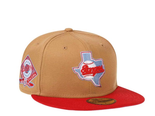 New Era Texas Rangers Arlington Stadium Two Tone Edition 59Fifty Fitted Cap